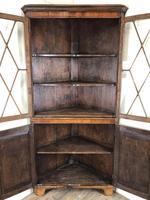 Antique Early 19th Century Oak Standing Corner Cupboard (5 of 7) Antique Early 19th Century Oak Standing Corner Cupboard (5 of 7)