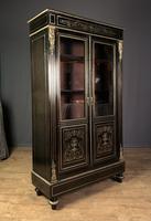 French Napoleon III Inlaid Brass Bookcase (7 of 11) French Napoleon III Inlaid Brass Bookcase (7 of 11)