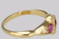 Antique Old Cut Diamond & Ruby Ring 18ct Gold Victorian Engagement Ring Circa 1890 (7 of 9) Antique Old Cut Diamond & Ruby Ring 18ct Gold Victorian Engagement Ring Circa 1890 (7 of 9)