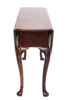 Fine Georgian period Mahogany Drake foot drop leaf table (5 of 8) Fine Georgian period Mahogany Drake foot drop leaf table (5 of 8)