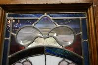Victorian Art Nouveau Stained Glass Panel Door (2 of 9) Victorian Art Nouveau Stained Glass Panel Door (2 of 9)
