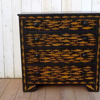 Victorian Chest of Drawers with Fish Decoupage (10 of 11) Victorian Chest of Drawers with Fish Decoupage (10 of 11)