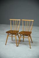 Pair of Vintage Ercol Stick Back Kitchen Chairs (2 of 8) Pair of Vintage Ercol Stick Back Kitchen Chairs (2 of 8)