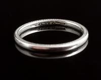 Vintage Art Deco Platinum Wedding Band (7 of 12) Vintage Art Deco Platinum Wedding Band (7 of 12)