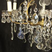 French Gilded & Crystal Birdcage 7 Light Antique Chandelier (3 of 10) French Gilded & Crystal Birdcage 7 Light Antique Chandelier (3 of 10)