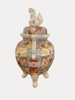 Antique Japanese Quality Satsuma Lidded Vase (4 of 5) Antique Japanese Quality Satsuma Lidded Vase (4 of 5)