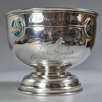 Rare Arts & Crafts Liberty & Co HM Silver & Enamel Cymric Bowl c.1905- Signed (14 of 14) Rare Arts & Crafts Liberty & Co HM Silver & Enamel Cymric Bowl c.1905- Signed (14 of 14)