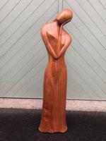 Unusual Carved Wooden Sculpture Faceless Lady (2 of 7) Unusual Carved Wooden Sculpture Faceless Lady (2 of 7)