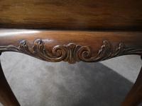 Mahogany Chippendale Style Table with Glass Gallery (7 of 10) Mahogany Chippendale Style Table with Glass Gallery (7 of 10)