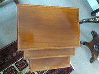 Edwardian Inlaid Mahogany Nest of Tables by Waring & Gillow Ltd (2 of 5) Edwardian Inlaid Mahogany Nest of Tables by Waring & Gillow Ltd (2 of 5)