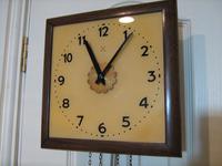Rare Postman's Alarm Wall Clock by HAC. (2 of 4) Rare Postman's Alarm Wall Clock by HAC. (2 of 4)