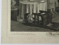 William Hogarth, Marriage-A-La-Mode, Plate 6, Engraved 1745, Original print (4 of 6) William Hogarth, Marriage-A-La-Mode, Plate 6, Engraved 1745, Original print (4 of 6)