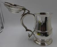 Antique George II Silver Lidded Tankard London 1754 Maker Thomas Whipham (6 of 9) Antique George II Silver Lidded Tankard London 1754 Maker Thomas Whipham (6 of 9)