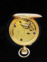 18Kt Yellow Gold Clerke Half Hunter Pocket Watch Hallmarked for London 1909 (8 of 8) 18Kt Yellow Gold Clerke Half Hunter Pocket Watch Hallmarked for London 1909 (8 of 8)