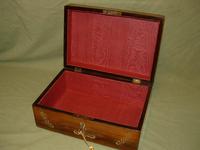 Inlaid Rosewood Jewellery –Table Box c.1850 (3 of 7) Inlaid Rosewood Jewellery –Table Box c.1850 (3 of 7)