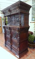 Country Oak Carved Cupboard Depicting Tavern Scenes 1800 (7 of 15) Country Oak Carved Cupboard Depicting Tavern Scenes 1800 (7 of 15)
