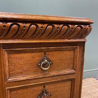 Victorian Oak Antique Pedestal Desk Circa 1890 (4 of 9) Victorian Oak Antique Pedestal Desk Circa 1890 (4 of 9)