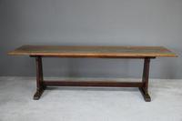 Early 20th Century Oak Refectory Table (3 of 10) Early 20th Century Oak Refectory Table (3 of 10)