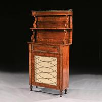 Fine Regency Brass Inlaid Rosewood Chiffonier Of Narrow Proportions (2 of 7) Fine Regency Brass Inlaid Rosewood Chiffonier Of Narrow Proportions (2 of 7)