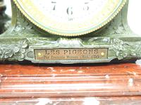Wonderful French Figural Mantel Clock Lady Reclining 8 Day Mantle Clock with side Urns (6 of 12) Wonderful French Figural Mantel Clock Lady Reclining 8 Day Mantle Clock with side Urns (6 of 12)