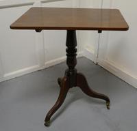 Georgian Mahogany Tilt Top Wine Table (3 of 6) Georgian Mahogany Tilt Top Wine Table (3 of 6)