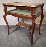 Edwardian Mahogany Bijouterie Table / Display Table (9 of 10) Edwardian Mahogany Bijouterie Table / Display Table (9 of 10)