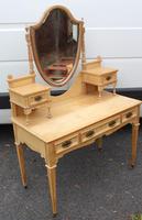 1900's Elegant Country Pine Dressing Table with Central Mirror (3 of 4) 1900's Elegant Country Pine Dressing Table with Central Mirror (3 of 4)