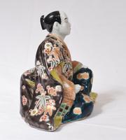 Japanese Kutani Porcelain Statue Male Figurine 1890 (7 of 9) Japanese Kutani Porcelain Statue Male Figurine 1890 (7 of 9)