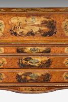 Mid 18th Century Venetian Lacquered and Gilded Bureau (6 of 8) Mid 18th Century Venetian Lacquered and Gilded Bureau (6 of 8)
