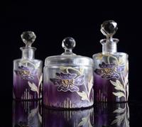 Moser Art Nouveau Enamelled Cameo Dressing Table Set (7 of 7) Moser Art Nouveau Enamelled Cameo Dressing Table Set (7 of 7)