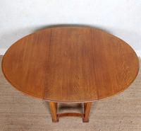 Oak Gateleg Dining Table Carved Solid Folding Kitchen Table (11 of 15) Oak Gateleg Dining Table Carved Solid Folding Kitchen Table (11 of 15)
