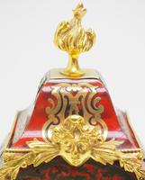 Wow! Phenomenal French Boulle Mantel Clock Ormolu Inlay 8 Day Visible Pendulum Mantle Clock (7 of 10) Wow! Phenomenal French Boulle Mantel Clock Ormolu Inlay 8 Day Visible Pendulum Mantle Clock (7 of 10)