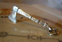 Vintage Pocket Watch Chain Silver Fob 1970s Large Wood Axe Fob (2 of 4) Vintage Pocket Watch Chain Silver Fob 1970s Large Wood Axe Fob (2 of 4)