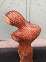 Unusual Carved Wooden Sculpture Faceless Lady (4 of 7) Unusual Carved Wooden Sculpture Faceless Lady (4 of 7)