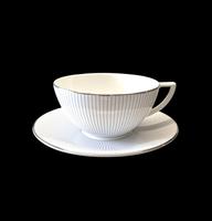 Wedgwood China Tea Cup & Saucer Designed by Jasper Conran
