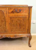 Burr Walnut Queen Anne Style Sideboard Server c.1930 (10 of 16) Burr Walnut Queen Anne Style Sideboard Server c.1930 (10 of 16)