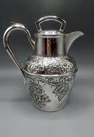 Antique Scottish Silver Plated Claret/Mulled Wine Jug - Patented Filter Lid (2 of 8) Antique Scottish Silver Plated Claret/Mulled Wine Jug - Patented Filter Lid (2 of 8)