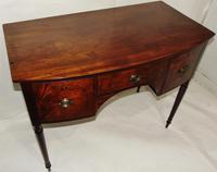 Georgian Mahogany Bow Fronted Dressing Table (8 of 8) Georgian Mahogany Bow Fronted Dressing Table (8 of 8)