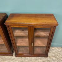 Pair of Victorian Walnut Antique Bookcases (7 of 7) Pair of Victorian Walnut Antique Bookcases (7 of 7)