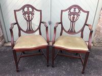 Quality Antique Mahogany Dining Table & 8 Chairs (9 of 13) Quality Antique Mahogany Dining Table & 8 Chairs (9 of 13)