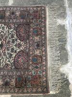 Antique Mughal Kashmir Wool Carpet (2 of 8) Antique Mughal Kashmir Wool Carpet (2 of 8)