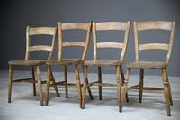 4 Rustic Elm Country Kitchen Chairs (4 of 14) 4 Rustic Elm Country Kitchen Chairs (4 of 14)