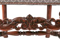 Antique Walnut Carved Dining Table & Set of 8 Carved Dining Chairs (4 of 8) Antique Walnut Carved Dining Table & Set of 8 Carved Dining Chairs (4 of 8)