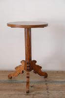 19th Century Stained Pine Pedestal Table with circular top (16 of 16) 19th Century Stained Pine Pedestal Table with circular top (16 of 16)