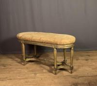 French Giltwood Tapestry Upholstered Window Seat (5 of 10) French Giltwood Tapestry Upholstered Window Seat (5 of 10)