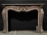 Important French Louis XV Marble Fireplace (8 of 13) Important French Louis XV Marble Fireplace (8 of 13)