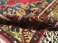 1930's Hand Woven Turkish Karapinar Rug (5 of 6) 1930's Hand Woven Turkish Karapinar Rug (5 of 6)
