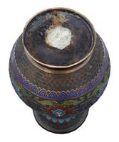 Late 19th Century quality Chinese bronze cloisonne vase (5 of 7) Late 19th Century quality Chinese bronze cloisonne vase (5 of 7)