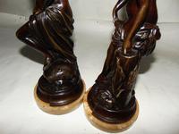 Pair of Victorian Bronzes - Diana Bathing (9 of 9) Pair of Victorian Bronzes - Diana Bathing (9 of 9)