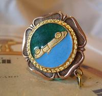 Vintage Pocket Watch Chain Fob 1940s Large Rose Gilt & Enamel Racing Car Fob (2 of 8) Vintage Pocket Watch Chain Fob 1940s Large Rose Gilt & Enamel Racing Car Fob (2 of 8)